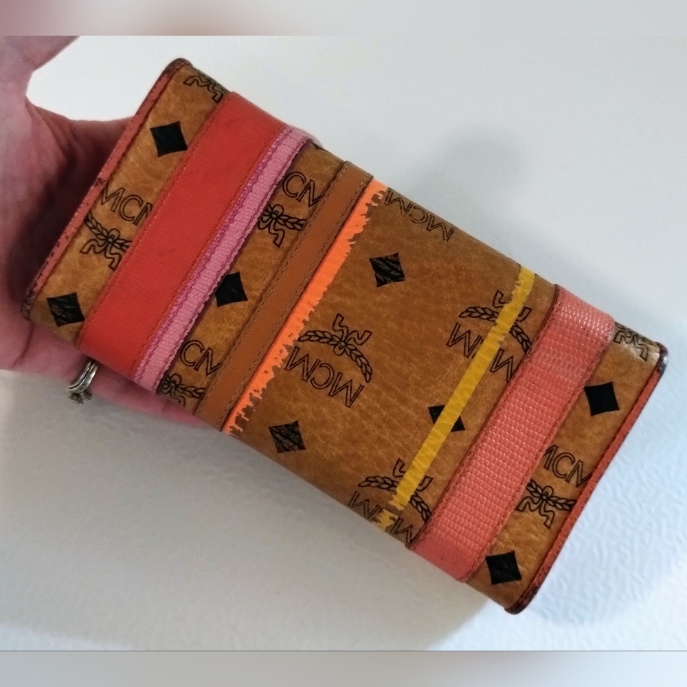 MCM Wallet With Studs - Picture 2 of 13